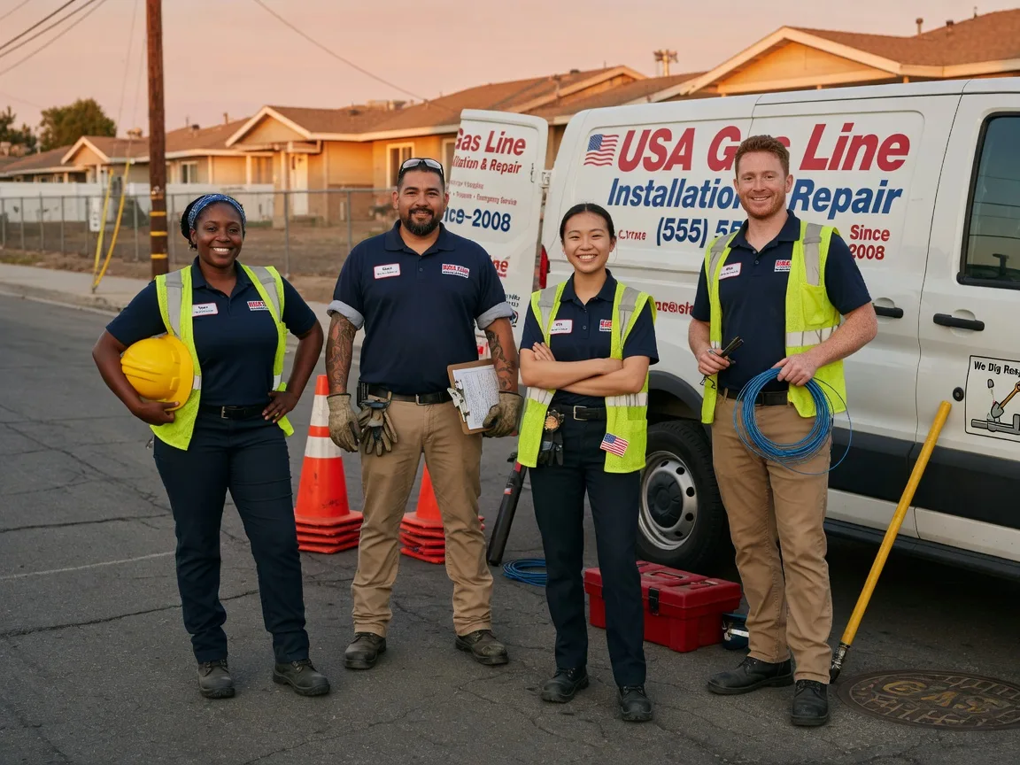 Gas Line Installation company in Bernard, ME